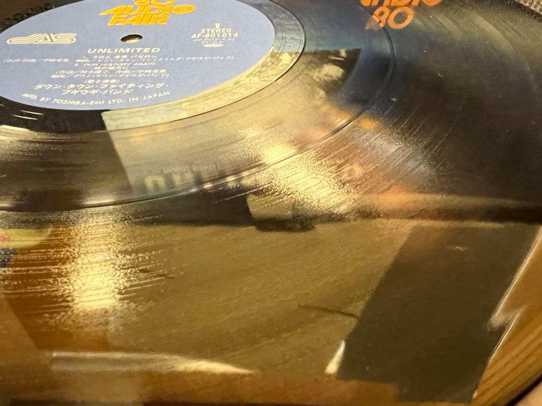 1980年限定盤 ダウン・タウン・ブギウギ・バンドAF-801014 LP邦楽