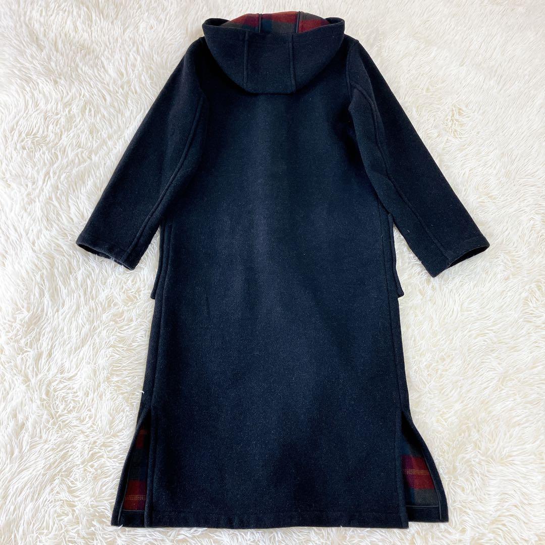 ✨美品✨MONTGOMERY モンゴメリー ダッフルコート　カシミヤ混　黒　M