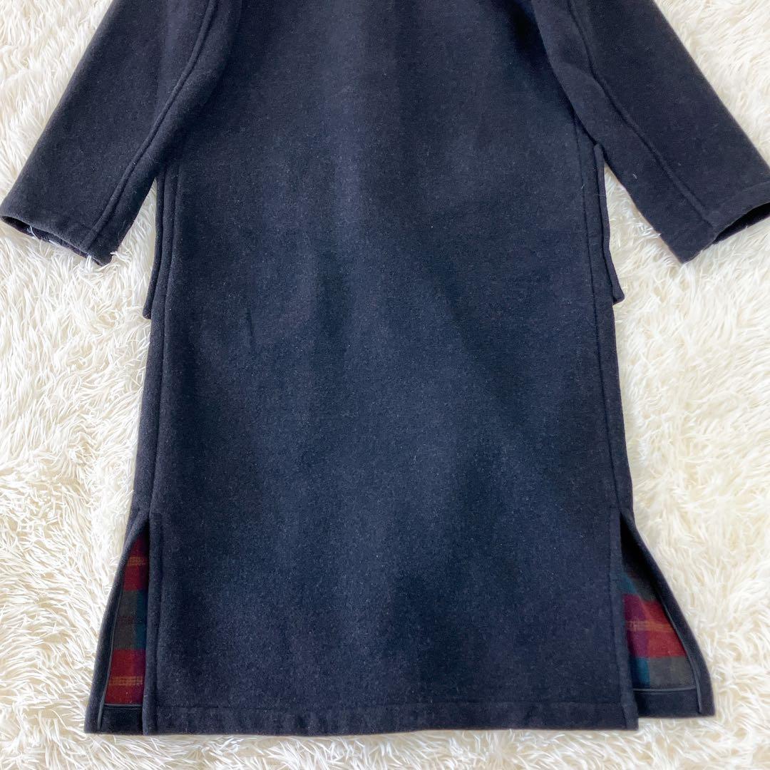 ✨美品✨MONTGOMERY モンゴメリー ダッフルコート　カシミヤ混　黒　M