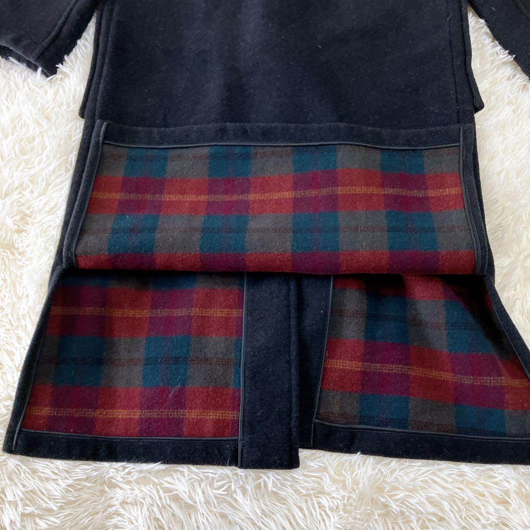 ✨美品✨MONTGOMERY モンゴメリー ダッフルコート　カシミヤ混　黒　M