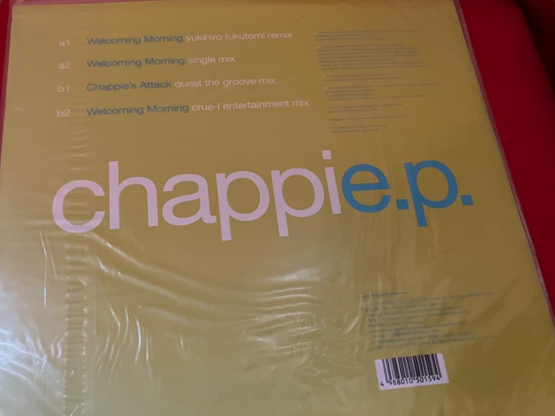Chappie groovisions 新品未使用　アナログ2枚セット
