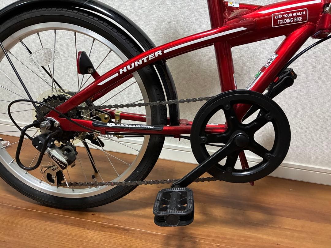 【着払い】Coleman Hunter 折りたたみ自転車 レッド