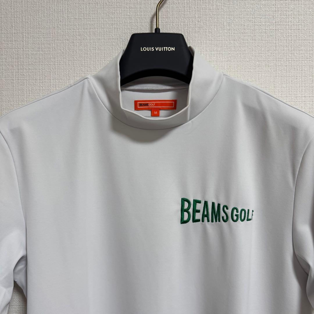 BEAMSGOLF ビームスゴルフ　メンズモックネックシャツ　サイズM