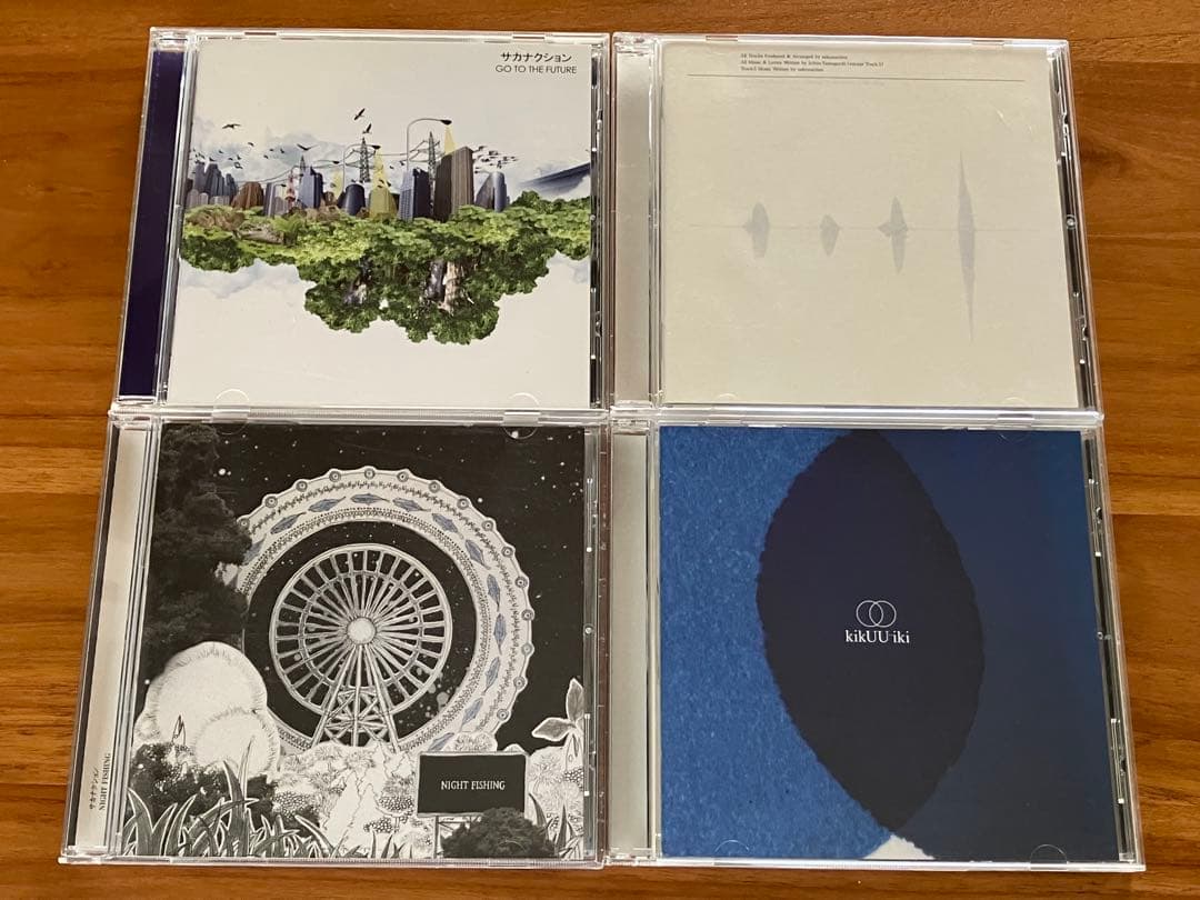 サカナクション CD 10作品　まとめ売り　ステッカー　缶バッジ