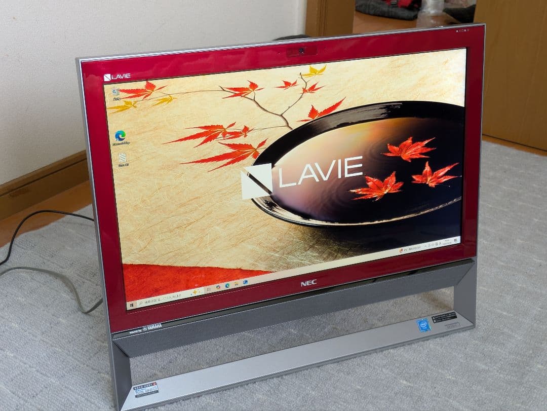 NEC LAVIE PC-DA370CAR-E3　赤色（SSD換装）