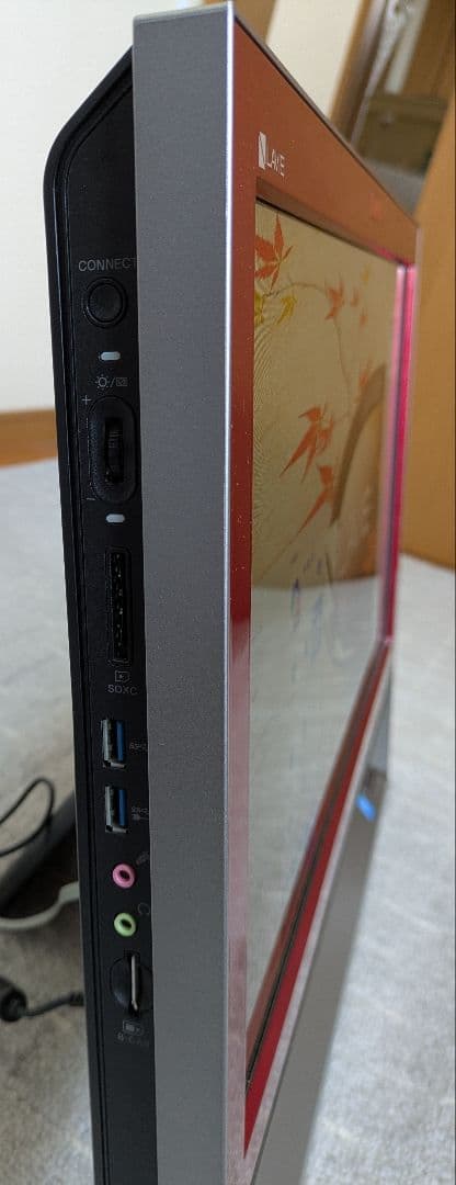 NEC LAVIE PC-DA370CAR-E3　赤色（SSD換装）