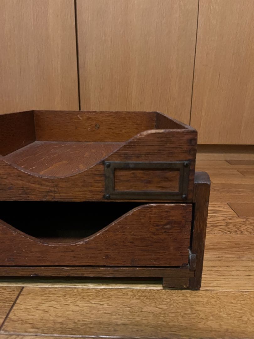 アメリカ ヴィンテージ デスクトレー DESK TRAY RRLオーク