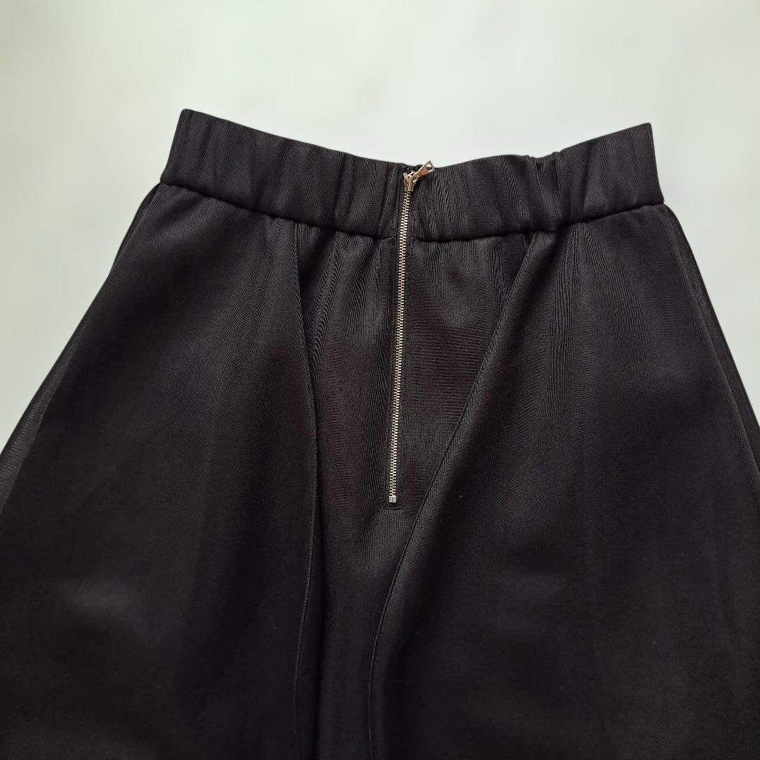 ななみ●美品アドーアADOREシアーメッシュラッセルスカート52800円