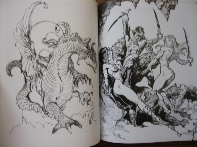 Sketchbook　Boris Vallejo　Julie Bell　HC版
