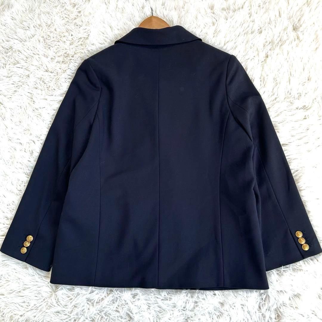 【23AW】Mila Owen ダブルブレスト金ボタンジャケット 紺 ネイビー