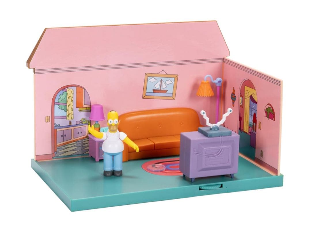 The Simpsons ホーマーリビングルームジオラマ