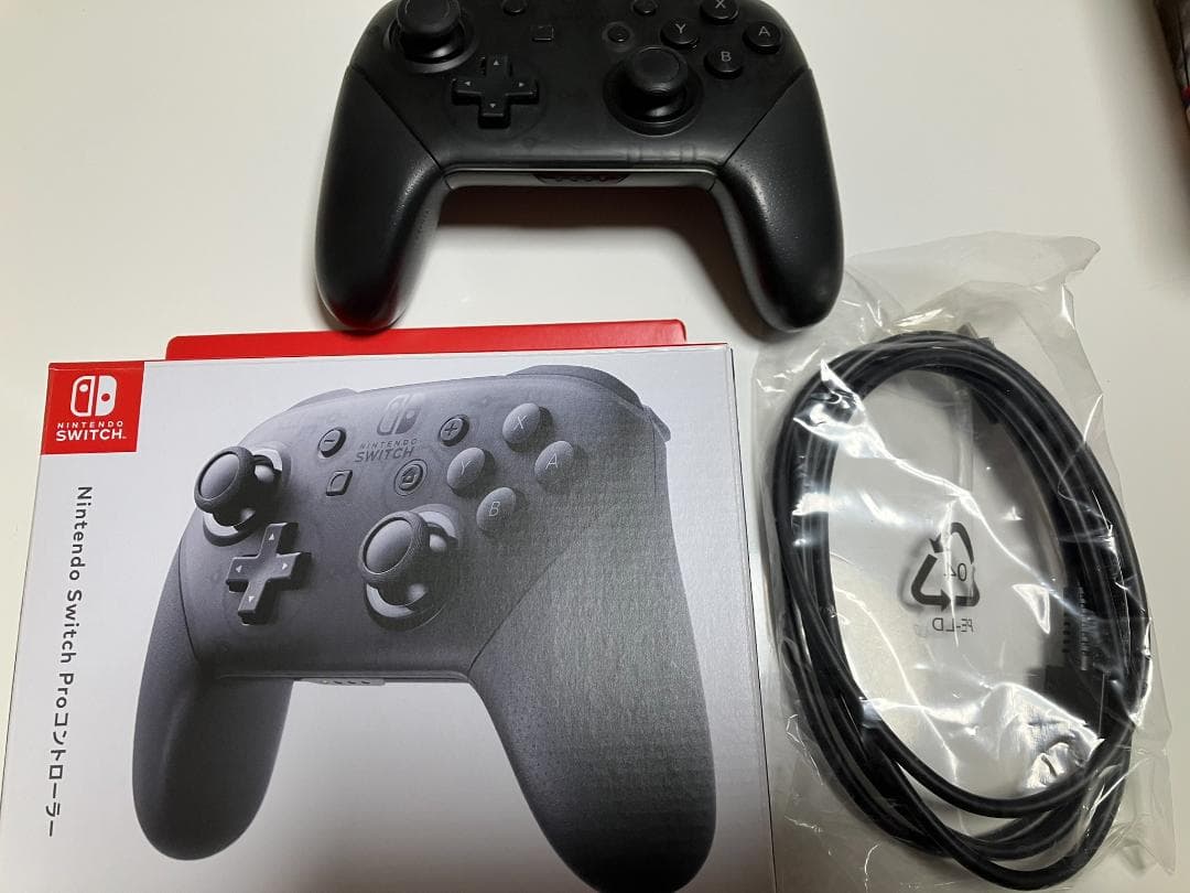 Nintendo Switch 本体 Proコントローラー ソフト3本付き