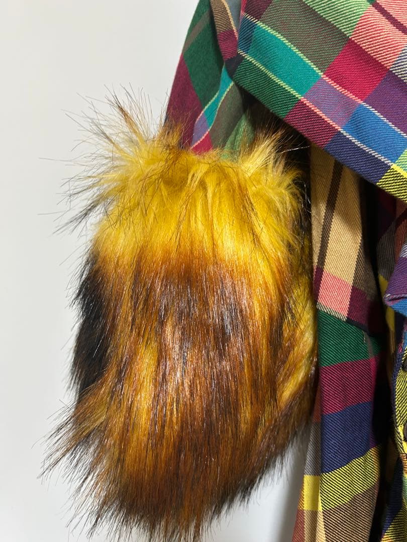 ツモリチサト tsumori chisato マドラスチェック上着