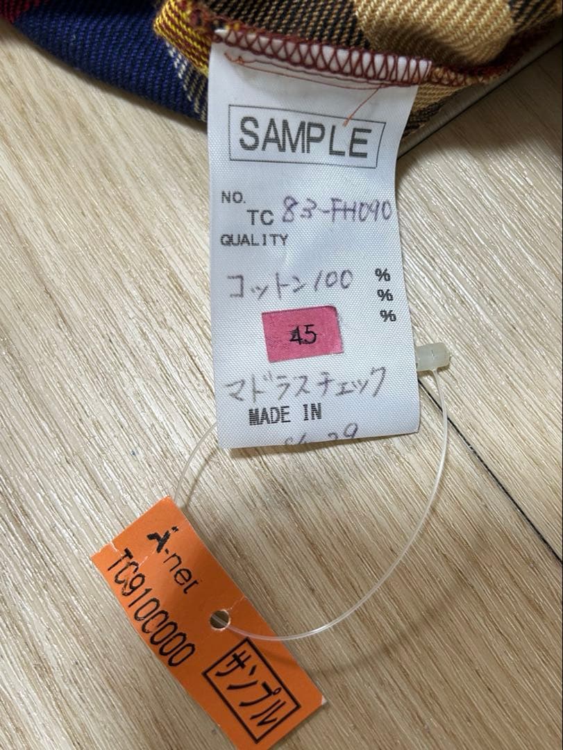 ツモリチサト tsumori chisato マドラスチェック上着