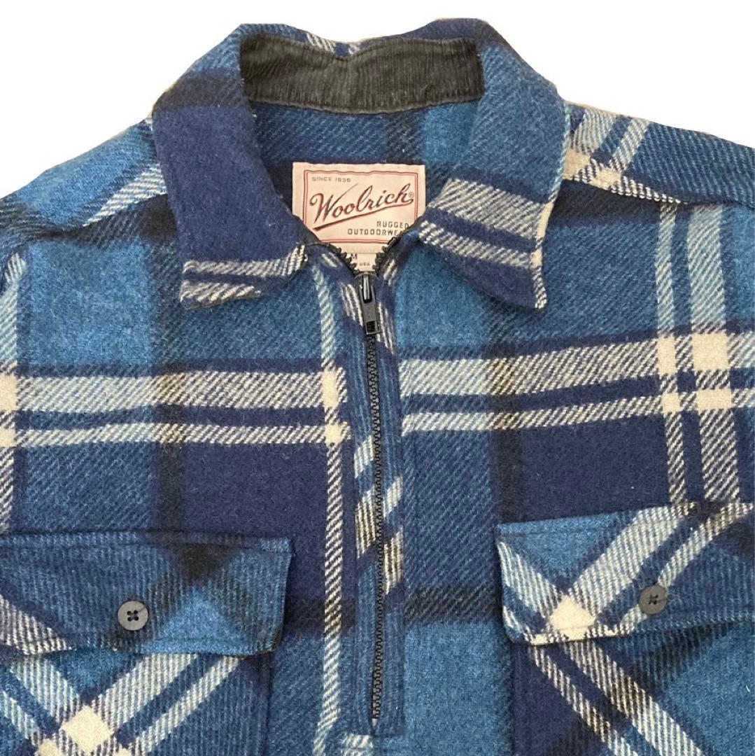 F*E様 90's USA製　Woolrich ウールジャケット　ハーフジップ