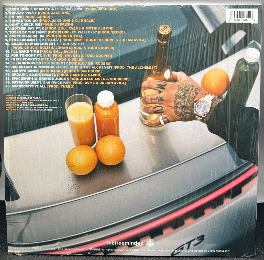 洋楽 Larry June - Spaceships On The Blade 2LP
