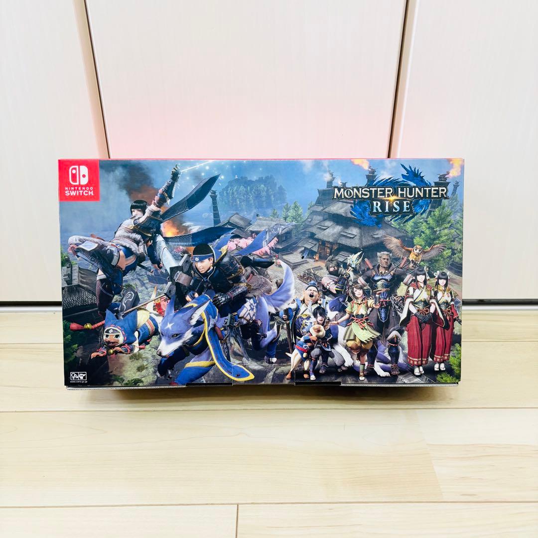 【未使用に近い】バッテリー強化版　Nintendo Switch 本体　モンハン