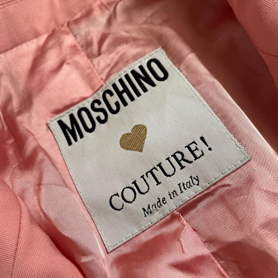 MOSCHINO COUTURE! モスキーノ ウールジャケット ピンク