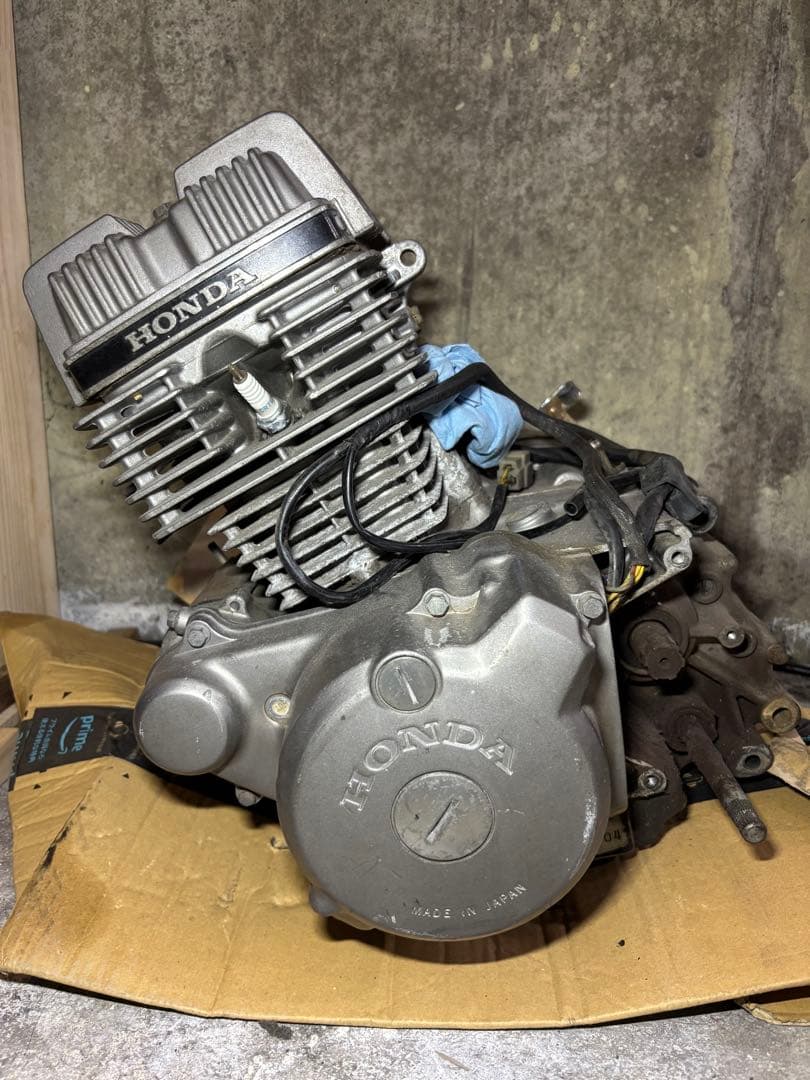 ◆絶版/中古◆HONDA　CB125T　JC06　純正エンジン本体