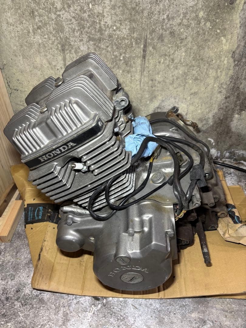◆絶版/中古◆HONDA　CB125T　JC06　純正エンジン本体