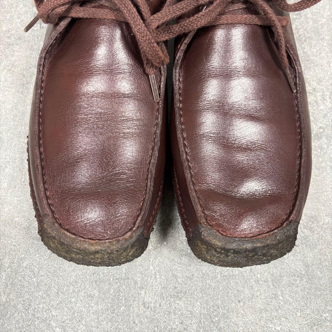 【定番】clarks クラークス ナタリー レザー レースアップ 27.0cm