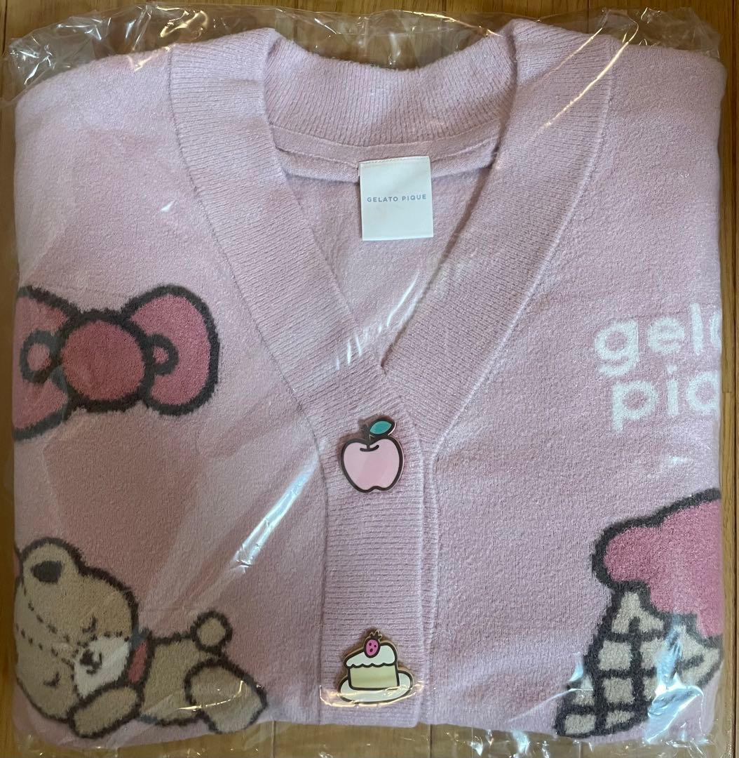 【新品未開封】gelatopique サンリオ キティ スムーズィーカーディガン