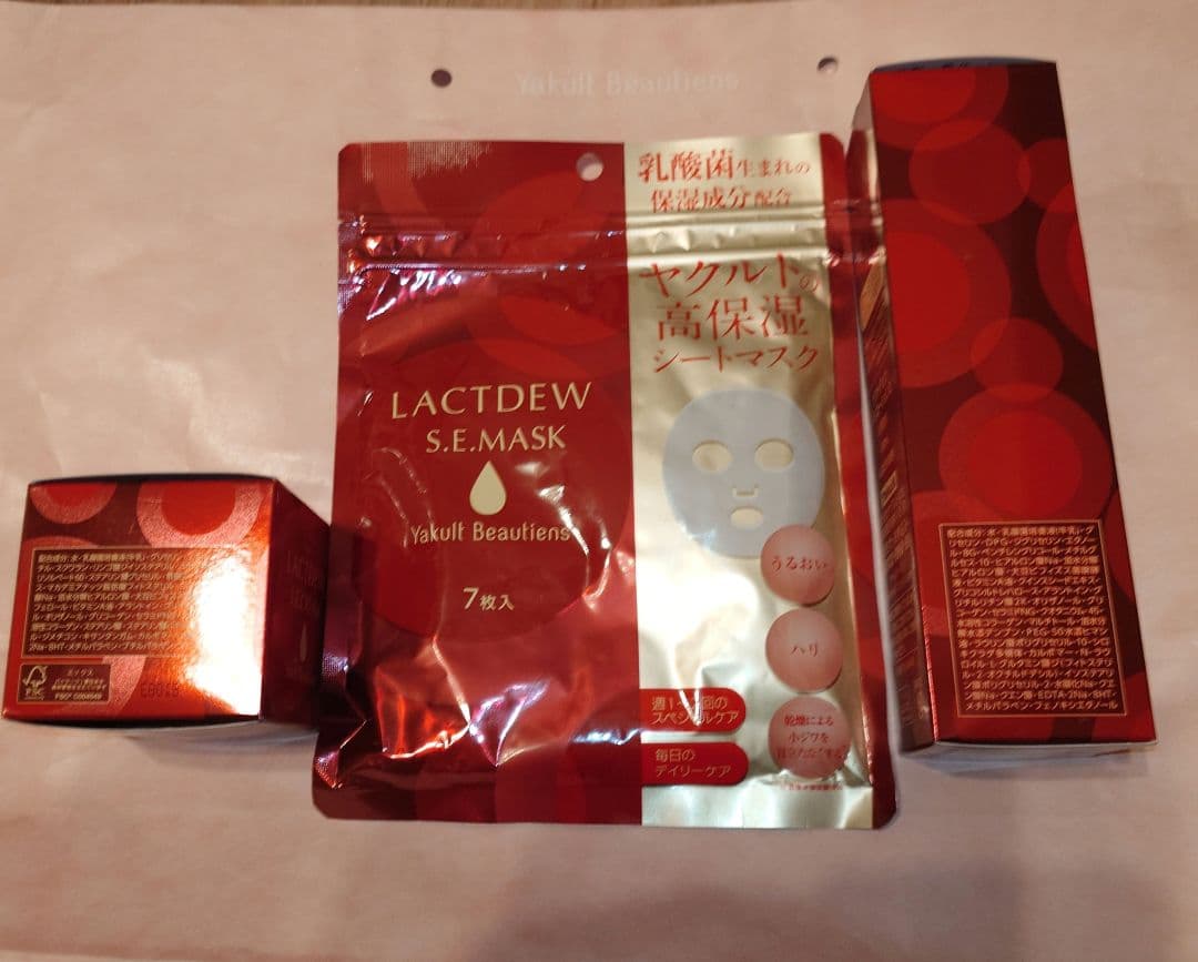 LACTDEW S.E.MASK・クリーム・ローション2　セット