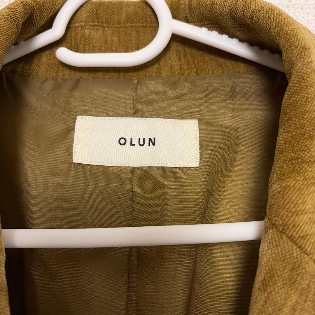 OLUN オルン　ルーズベーシックモールジャケット