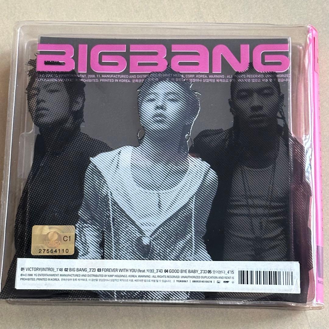 BIGBANG 3rd SINGLE ALBUM BIGBANG03 韓国盤CD
