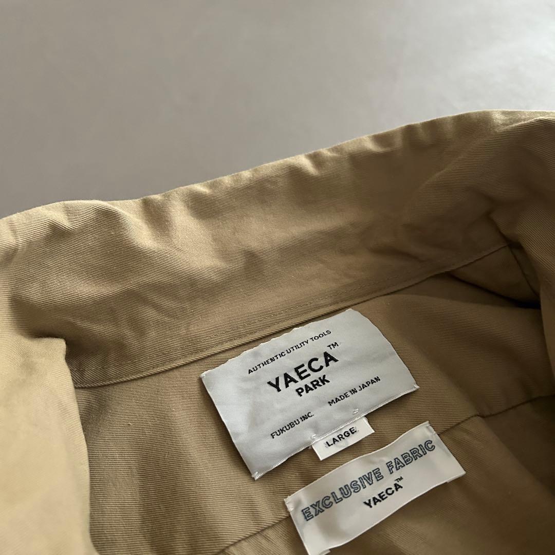 YAECA ジップアップコットンジャケットドリズラージャケット　スイングトップ
