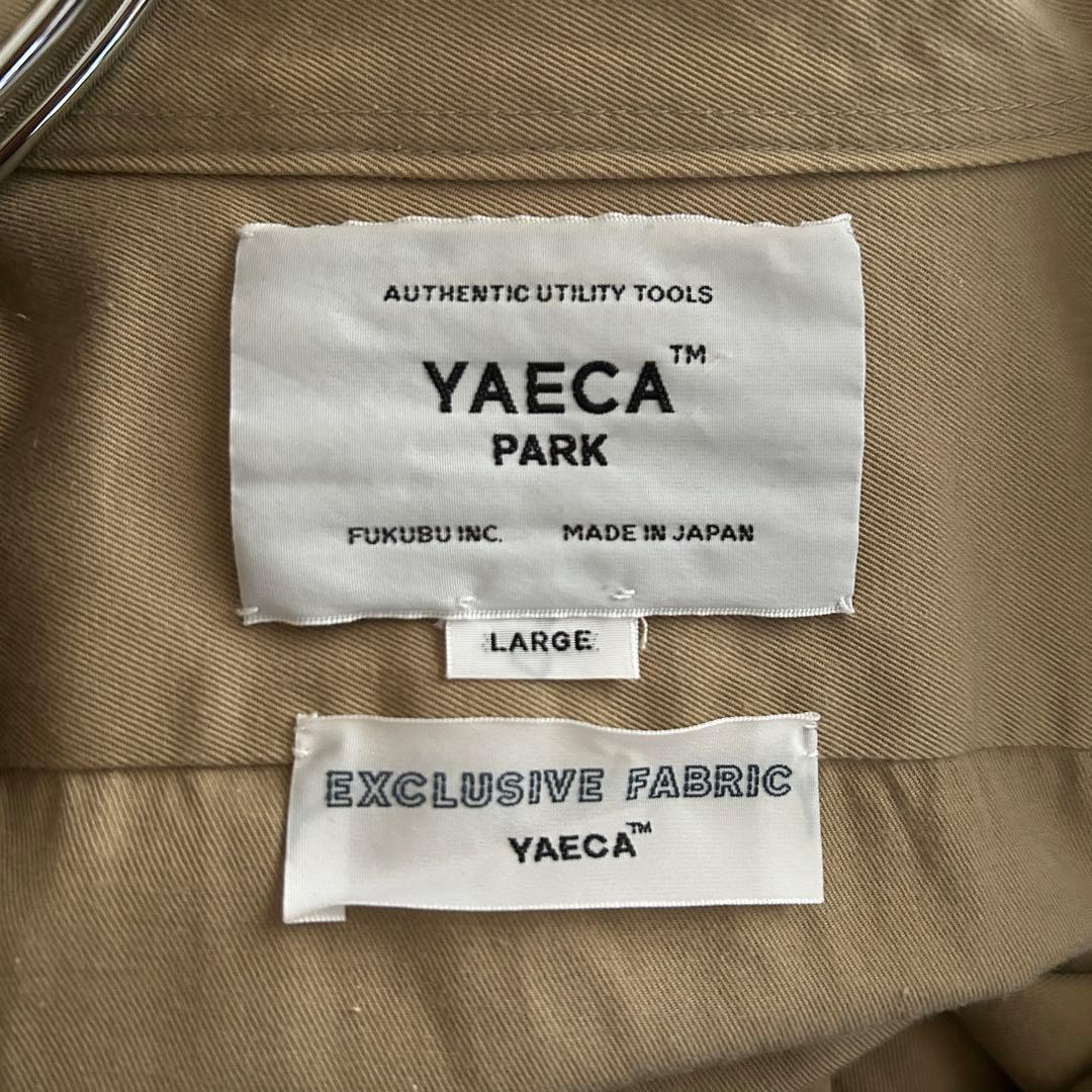 YAECA ジップアップコットンジャケットドリズラージャケット　スイングトップ