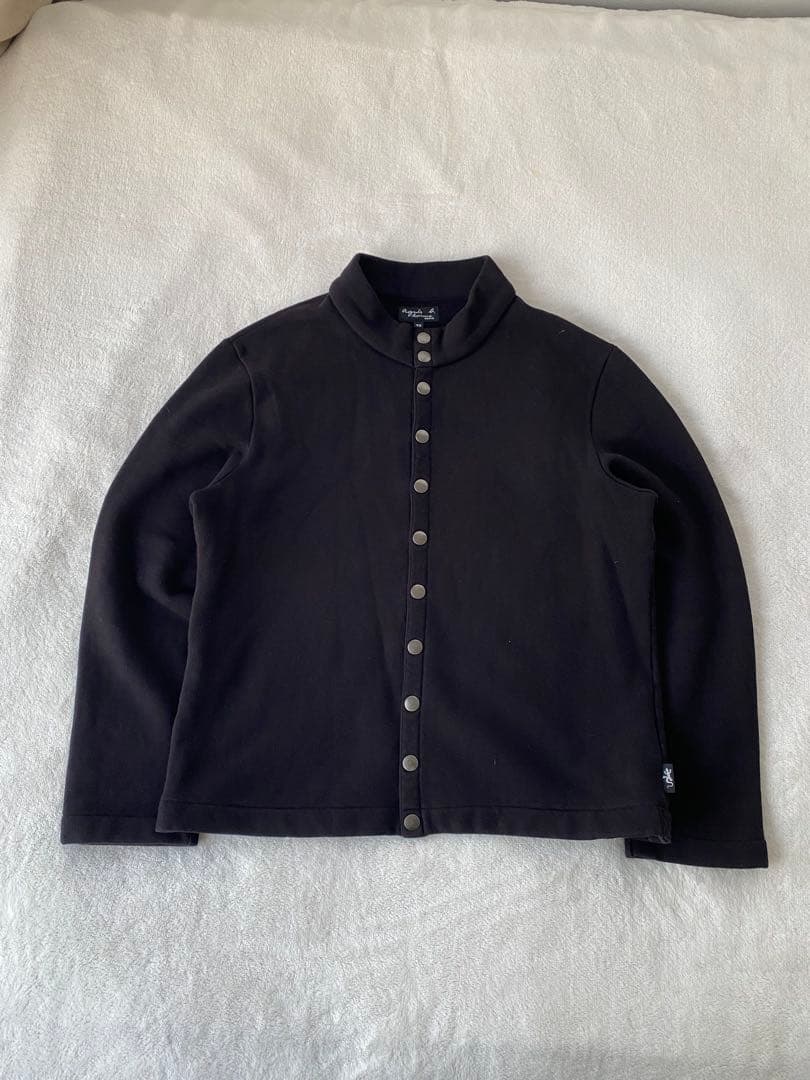 agnes b homme カーディガンプレッション スナップボタン