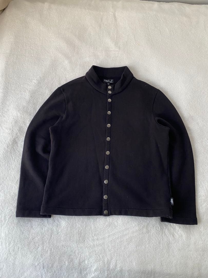 agnes b homme カーディガンプレッション スナップボタン