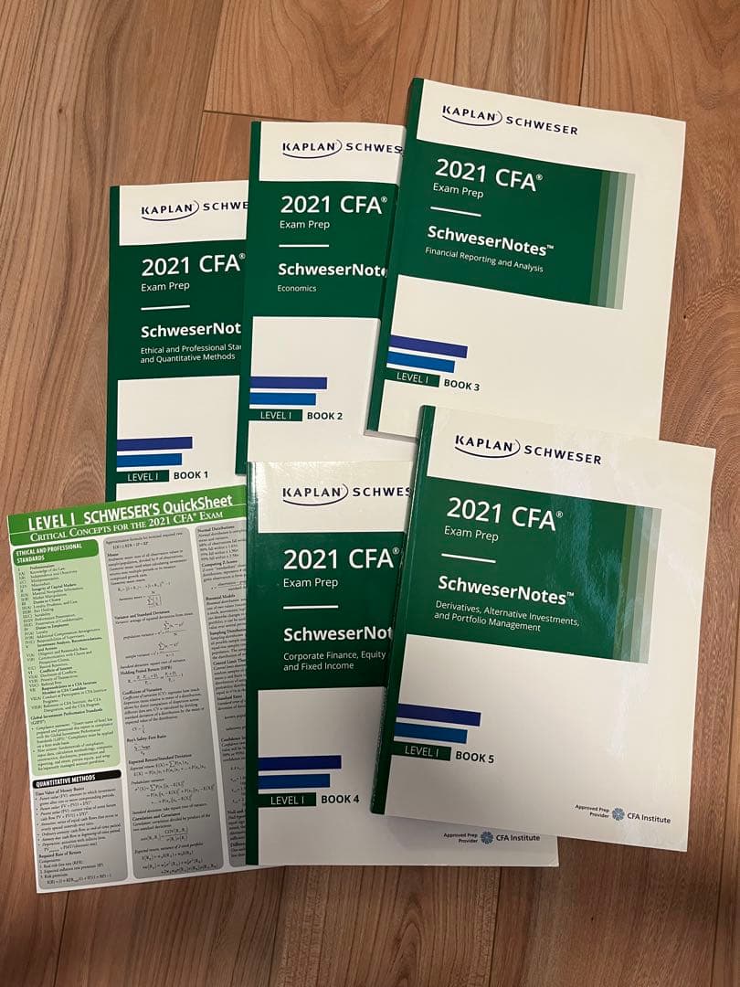語学・辞書・学習参考書 CFA level 1 schweser note 2021