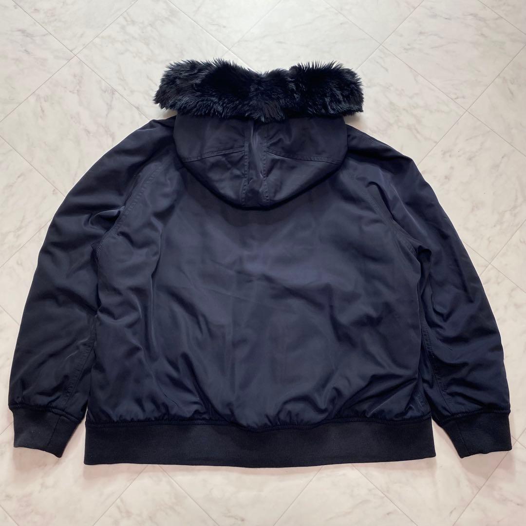 美品✨ユニクロ　イネス　N2B フライトジャケット　XL ネイビー