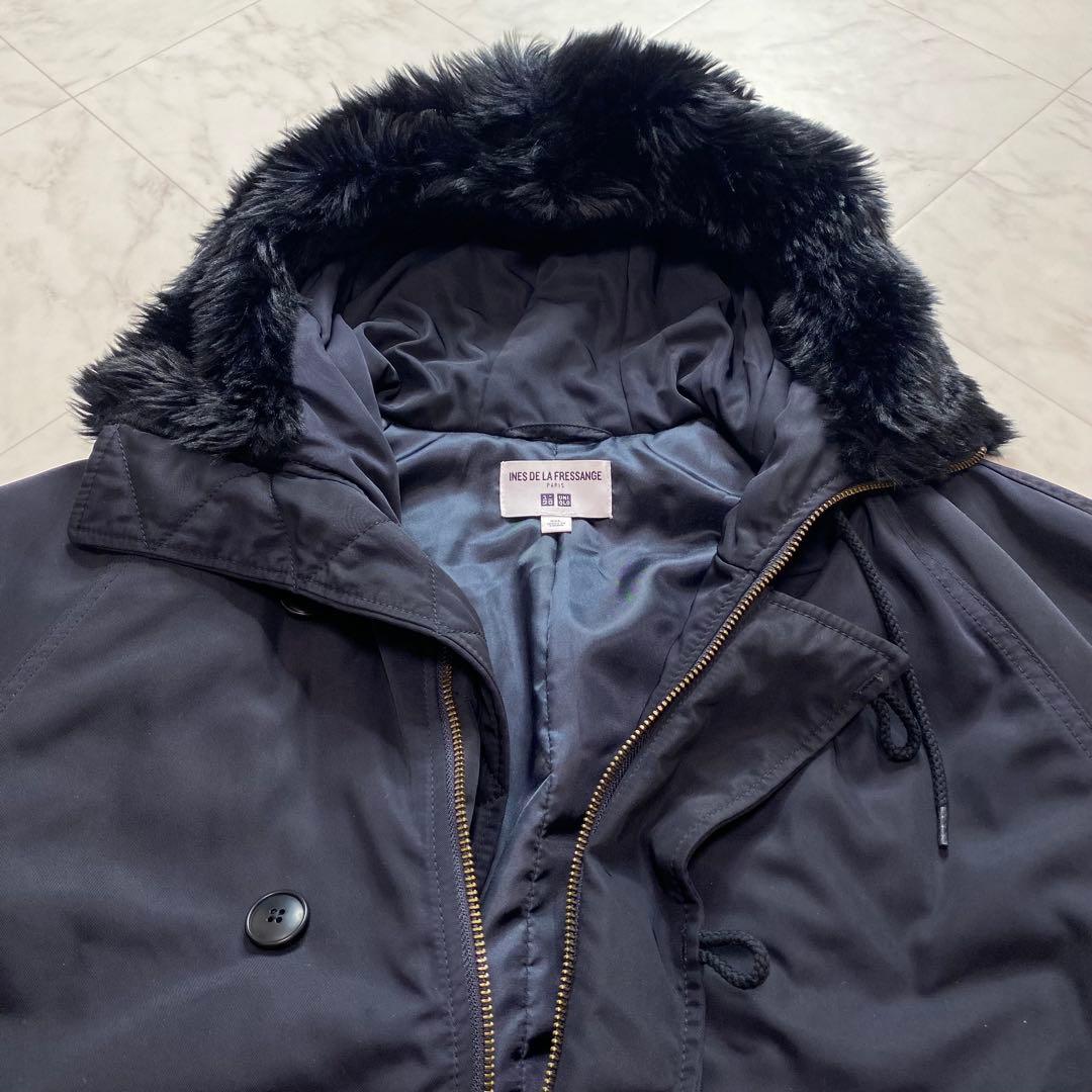 美品✨ユニクロ　イネス　N2B フライトジャケット　XL ネイビー