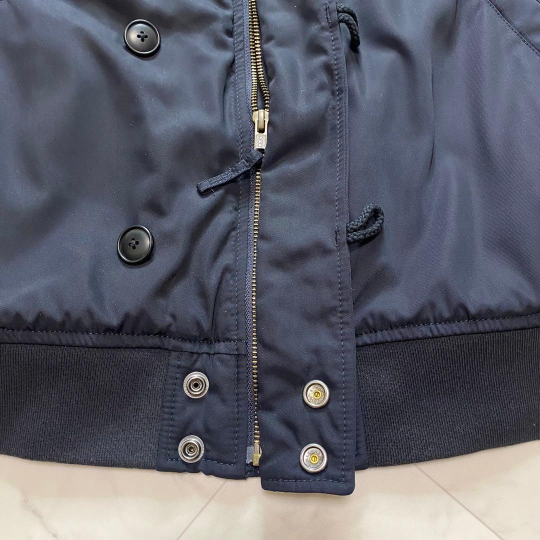 美品✨ユニクロ　イネス　N2B フライトジャケット　XL ネイビー