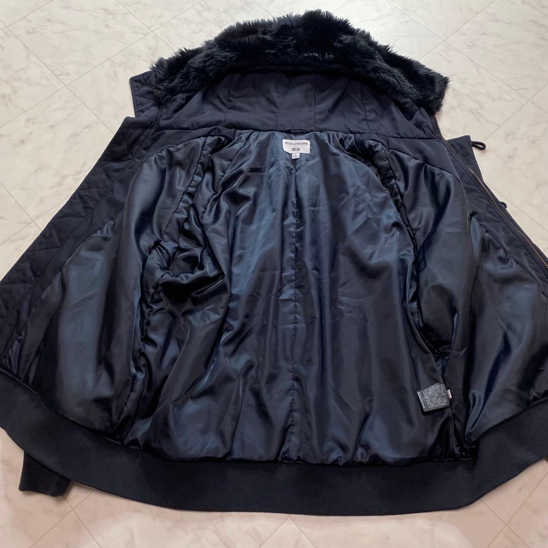 美品✨ユニクロ　イネス　N2B フライトジャケット　XL ネイビー