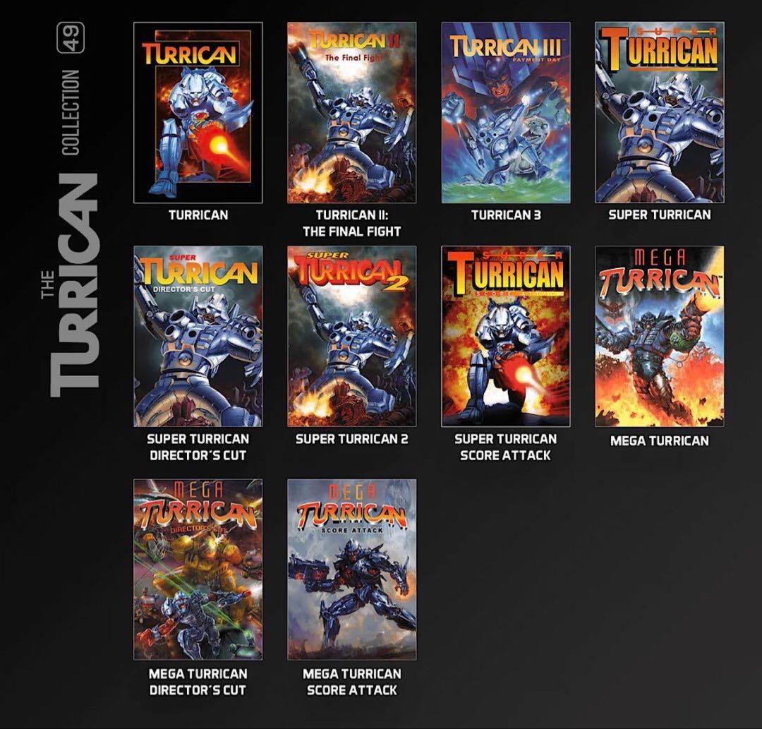 タリカン コレクション Turrican Collection Evercade