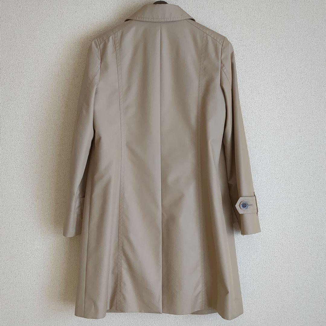 Aquascutum LONDON ベージュ ステンカラーコート 日本製