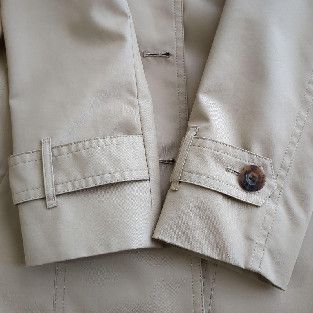 Aquascutum LONDON ベージュ ステンカラーコート 日本製