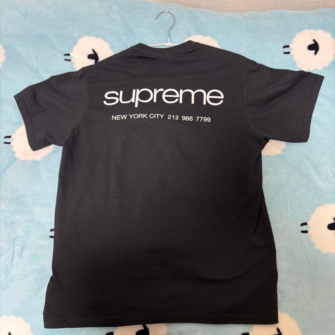 Supreme Nyc Tee Black Mサイズ