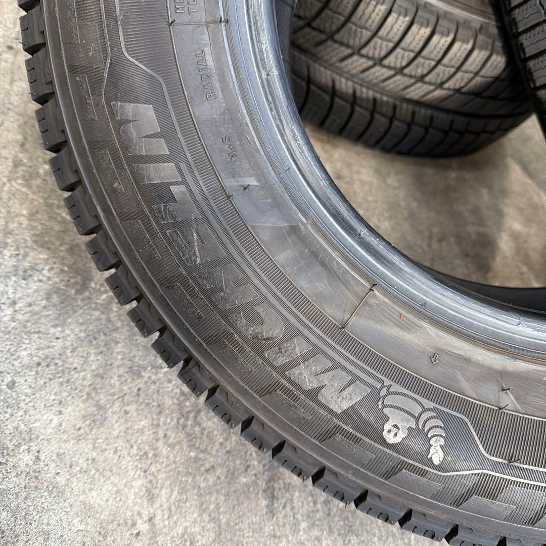 195-80R15 8分山 ミシュランX-ICE 2021年　スタッドレスタイヤ