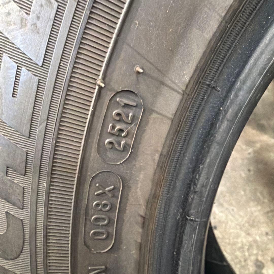 195-80R15 8分山 ミシュランX-ICE 2021年　スタッドレスタイヤ