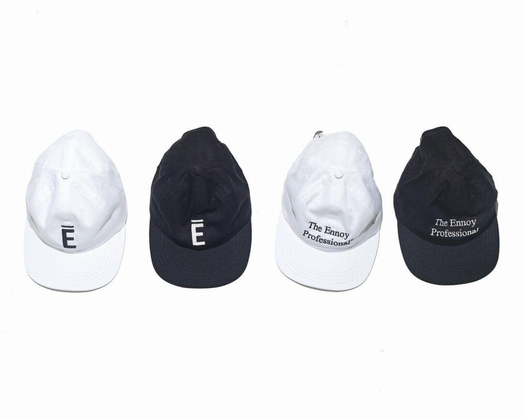 帽子 2025 SS ENNOY COTTON CAP (BLACK)
