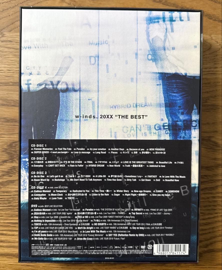 【美品】w-inds. 20XX \"THE BEST\" PCSC盤