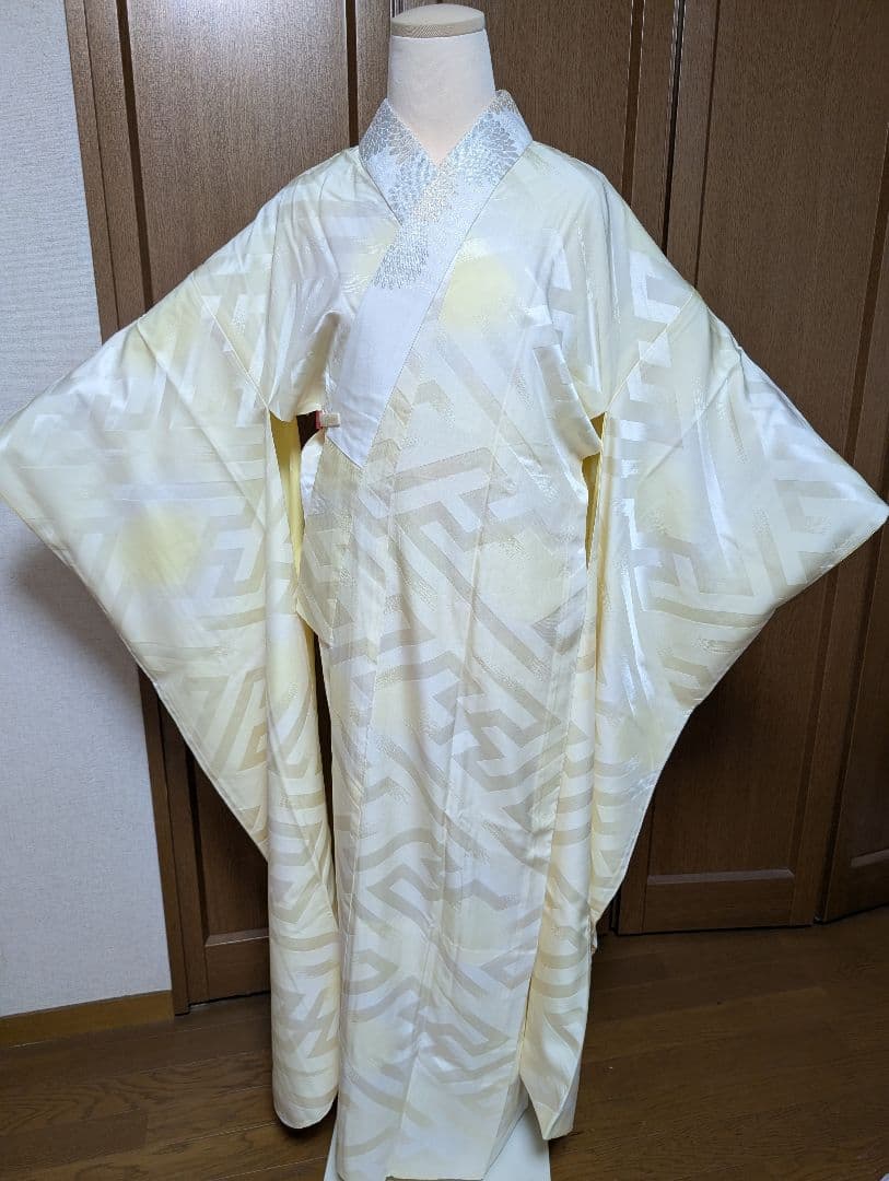 着物♪ 正絹 振袖 長襦袢 ♪ 上質半衿付き トールサイズ 良品