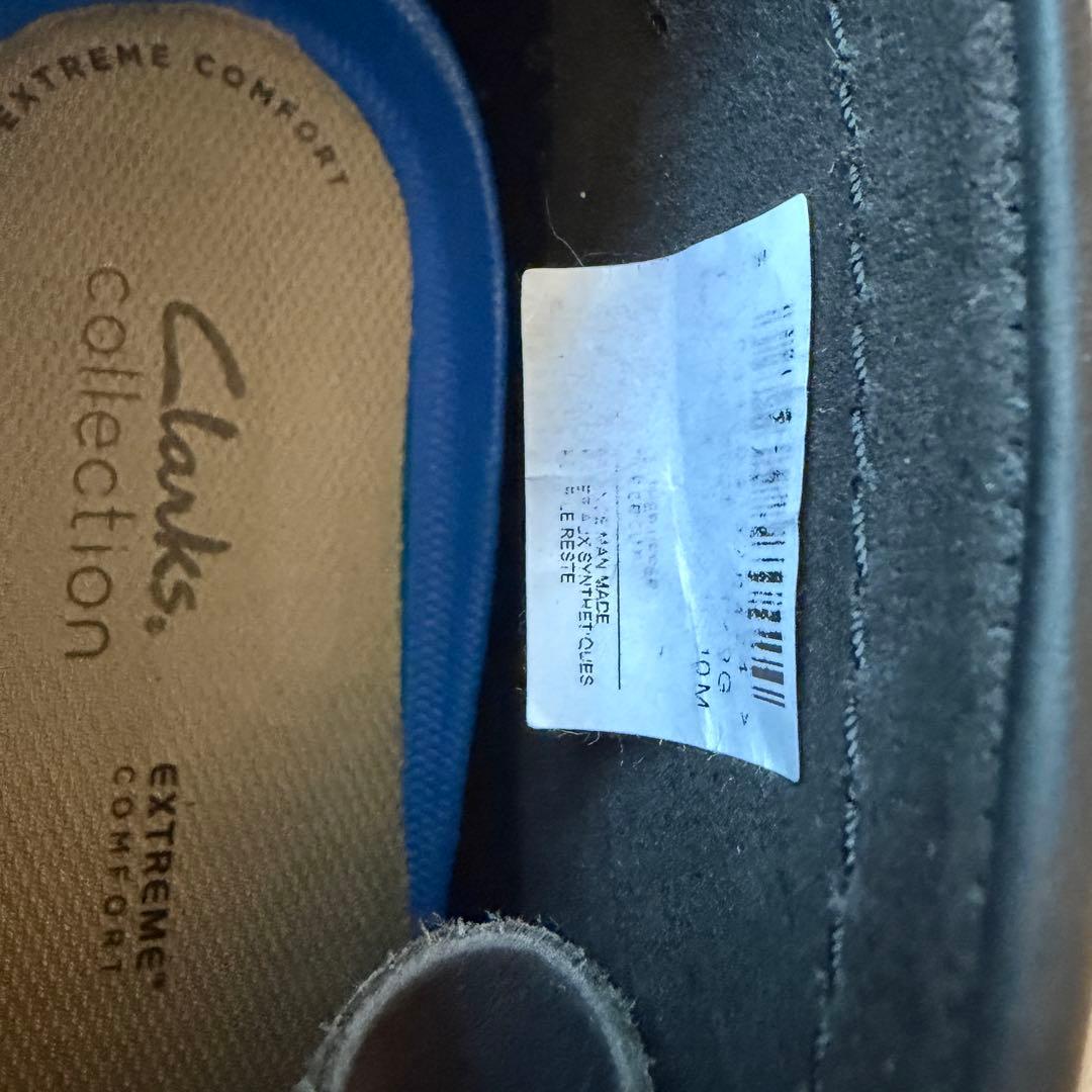 Clarks Shacre Boot ブラックレザー UK9 ワラビータイプ