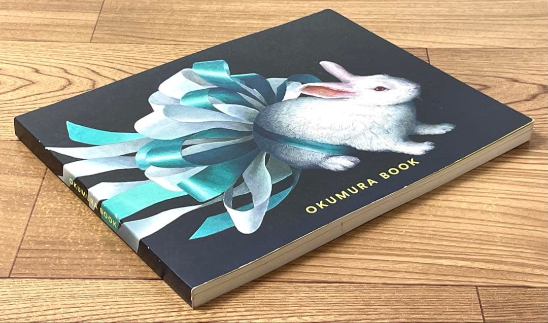奥村晃史 直筆イラスト・サイン入り OKUMURA BOOK 画集 図録 うさぎ