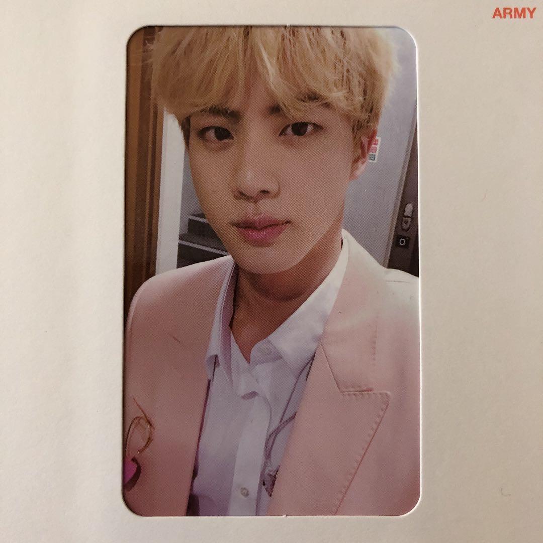 BTS ジン　トレカ　メモリーズ2019 フォトカード　JIN